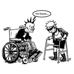 'No future', the anthem for fans of Johnny Rotten