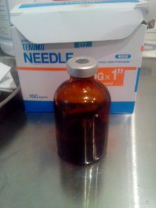 Injecting room at HyperMed